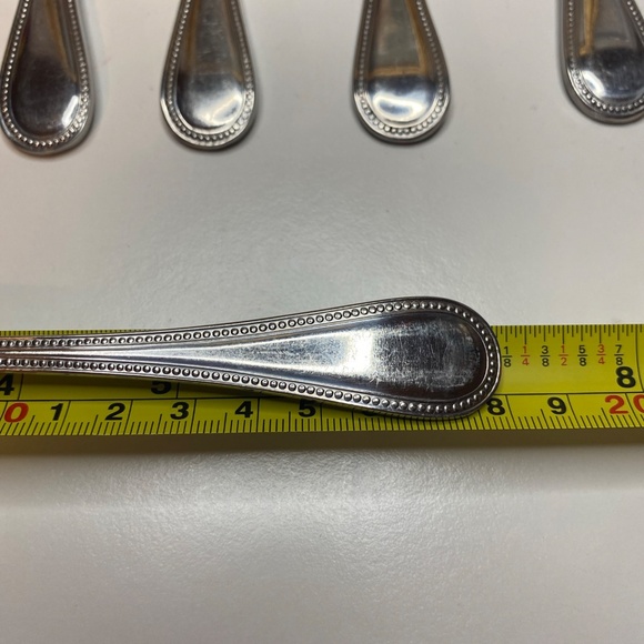 6 Towle Georgian House Bateman Stainless 18/8 Soup Spoon Japan - Picture 10 of 10